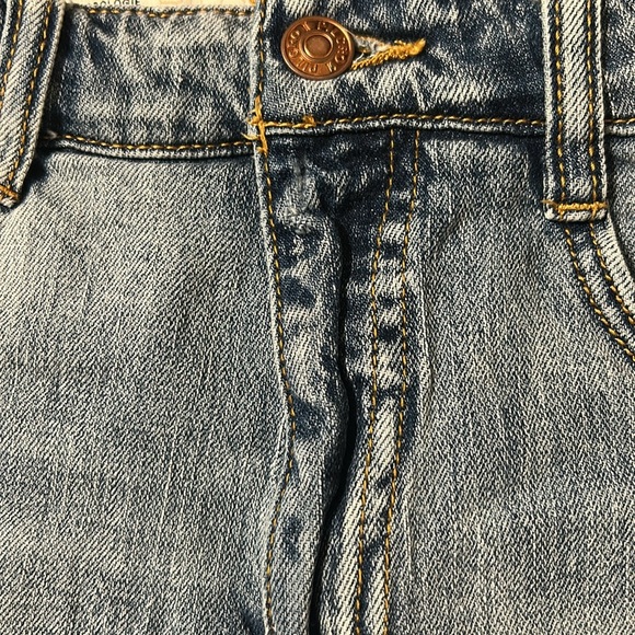 Anthropologie Pilcro Denim Blue Women's Shorts Distressed Size 27 - Picture 6 of 12